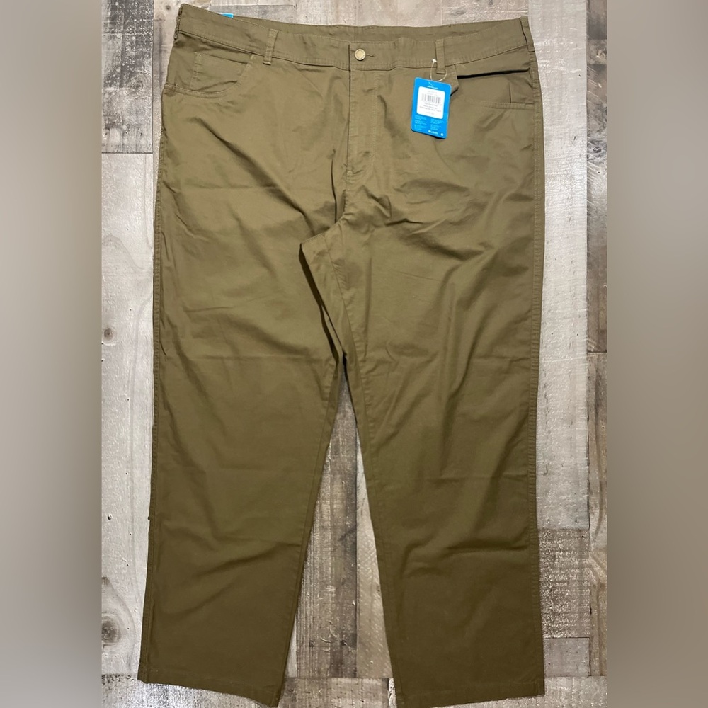 Columbia Men’s Trousers Pants Brown Regular Fit Size 44W 30L